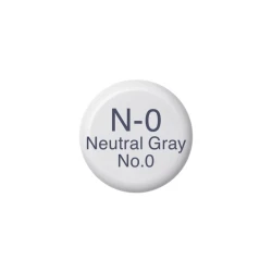 Чернила для маркеров Copic Ink Type N-0, Neutral Gray No.0