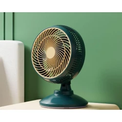 Мини настольный вентилятор зеленый MTS001 Мини настольный вентилятор зеленый MTS001