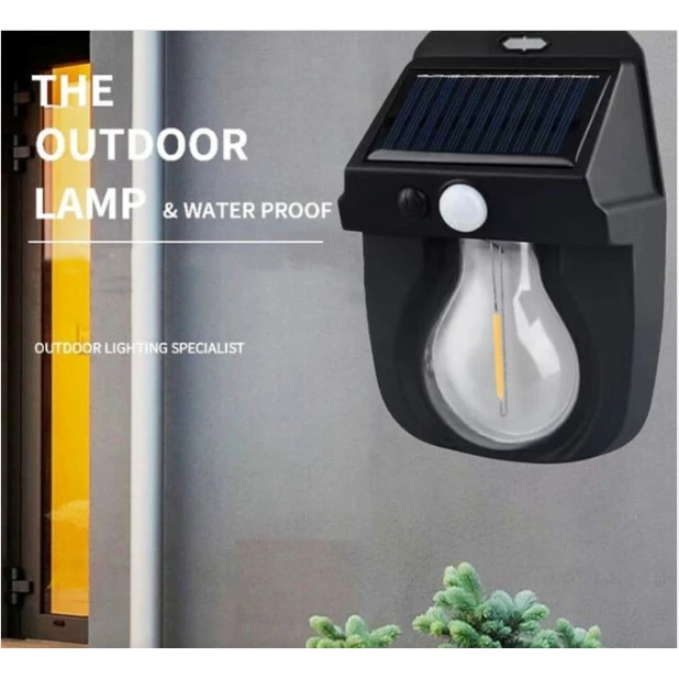 Настенный светильник на солнечной батарее led_solar1