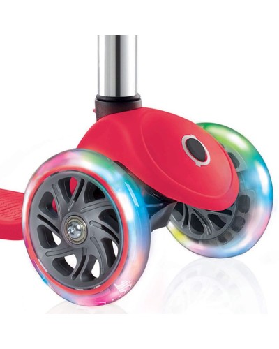 Samokat Globber Primo Lights 423-102-3, 3+ yaş, qırmızı