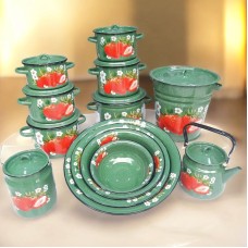 Qab-qacaq dəsti Tez-bazar-317, mina, rəngbərəng