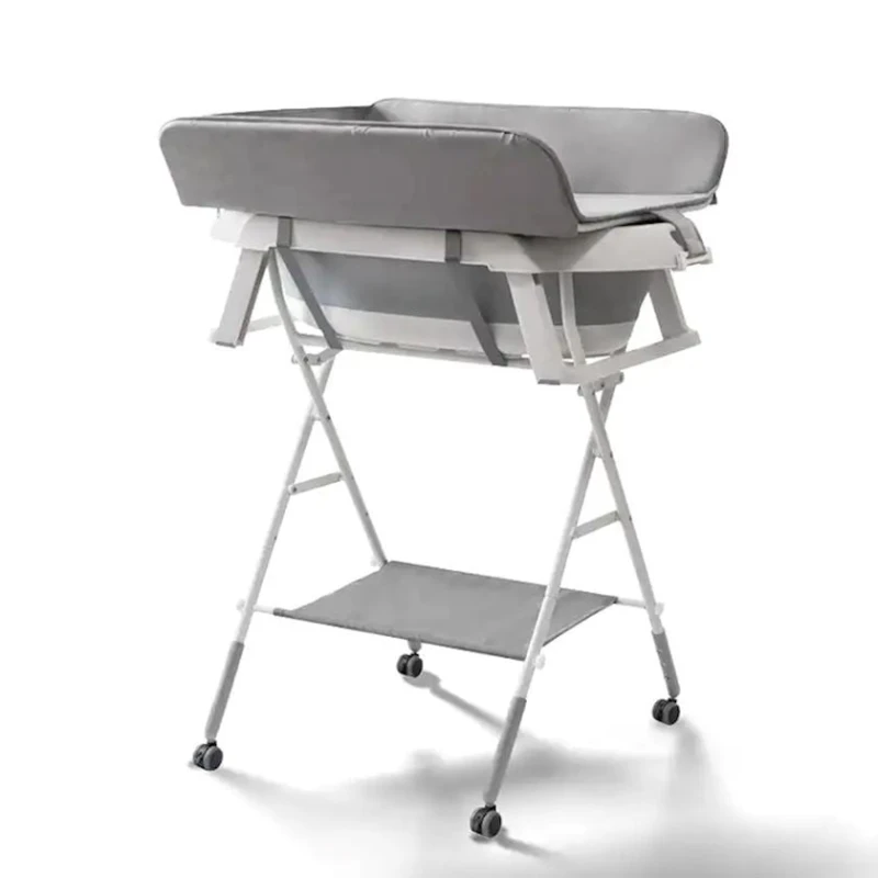 Пеленальный стол UM001000965, пластик, серый, 57.5х15.5х84.5 см