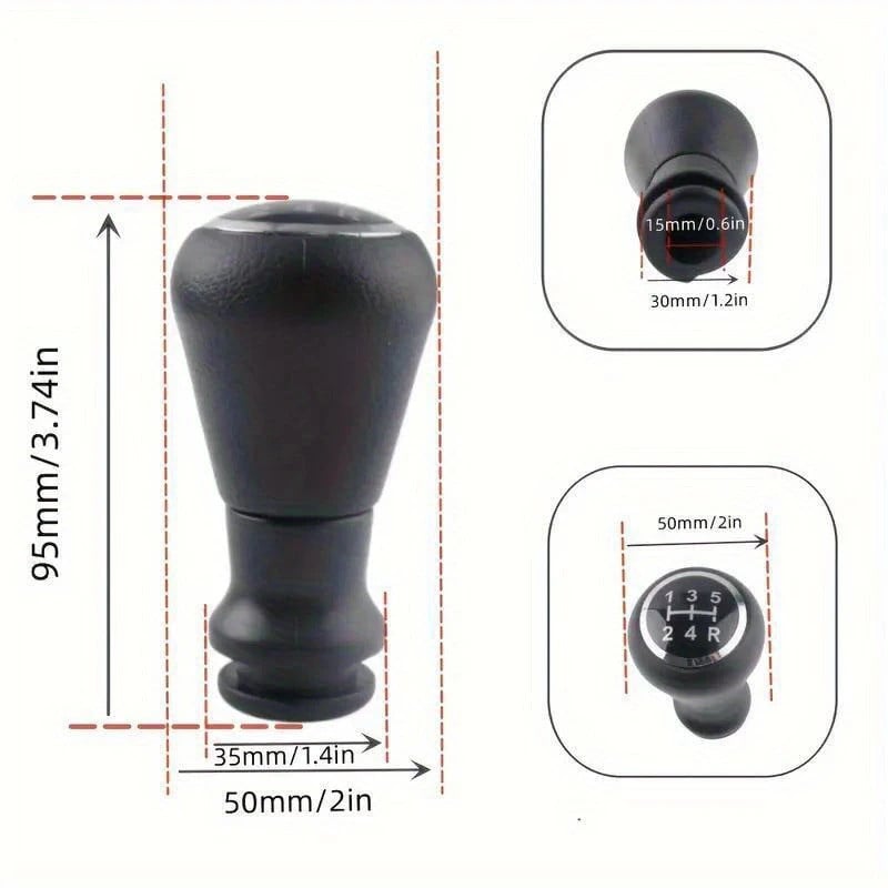 Насадка для коробки передач для Peugeot 207/307/206, Citroen C1/C3/C4, 5-ступенчатая Насадка для коробки передач для Peugeot 207/307/206, Citroen C1/C3/C4, 5-ступенчатая