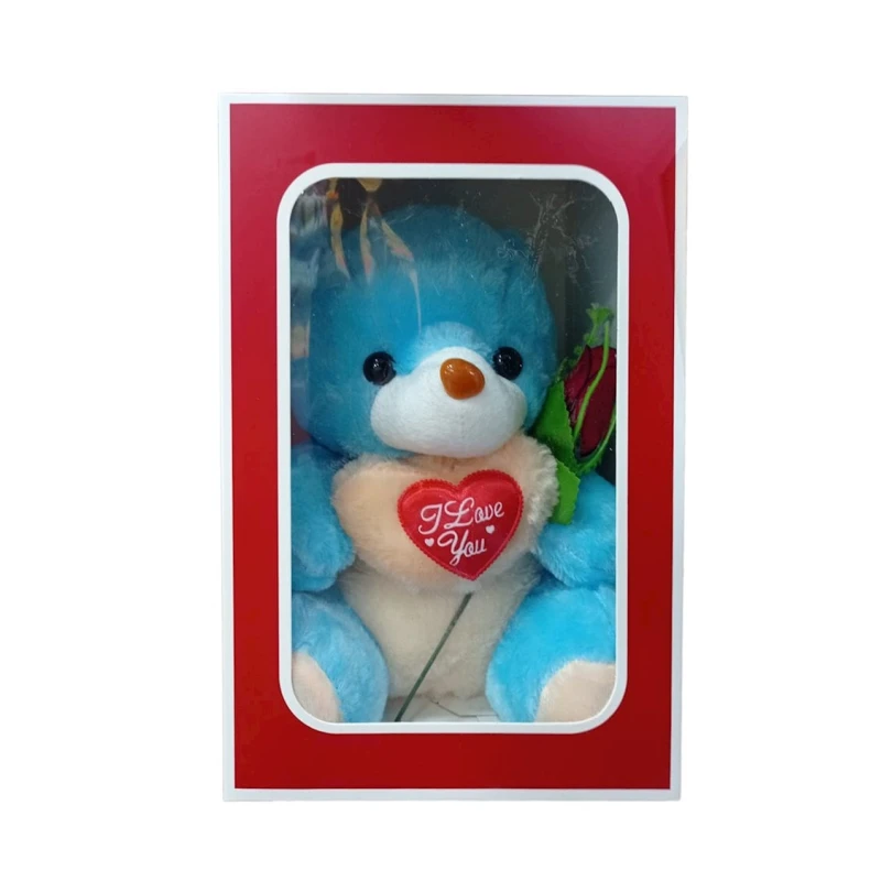 Yumşaq oyuncaq Ayı 35 sm, mavi