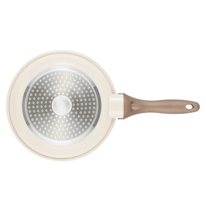 Сковородка Gipfel Stadella Beige 51100, 20 см, алюминий, бежевый Сковородка Gipfel Stadella Beige 51100, 20 см, алюминий, бежевый