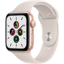 Smart-saat Apple Watch SE GPS 44mm Gold Aluminium Case with Starlight Sport Band (MKQ53RB/A)
