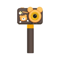 Фотоаппарат Porodo Kids Digital Camera with Tripod Stand 26MP Brown