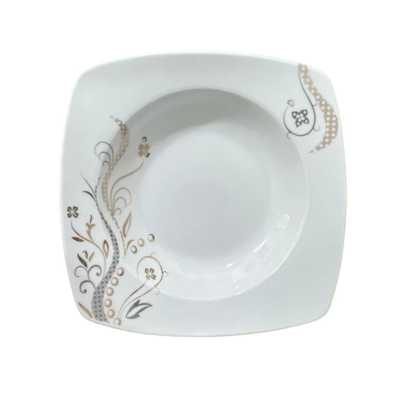 Nahar dəsti ZGH_00376, 125 parça, ağ