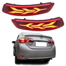 Arxa bamper reflektoru Toyota Corolla 2014-2018 avtomobili üçün - avto175