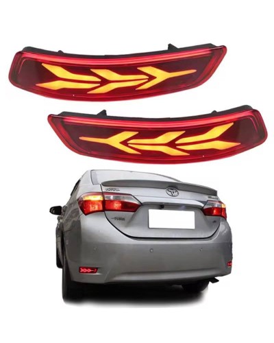Arxa bamper reflektoru Toyota Corolla 2014-2018 avtomobili üçün - avto175