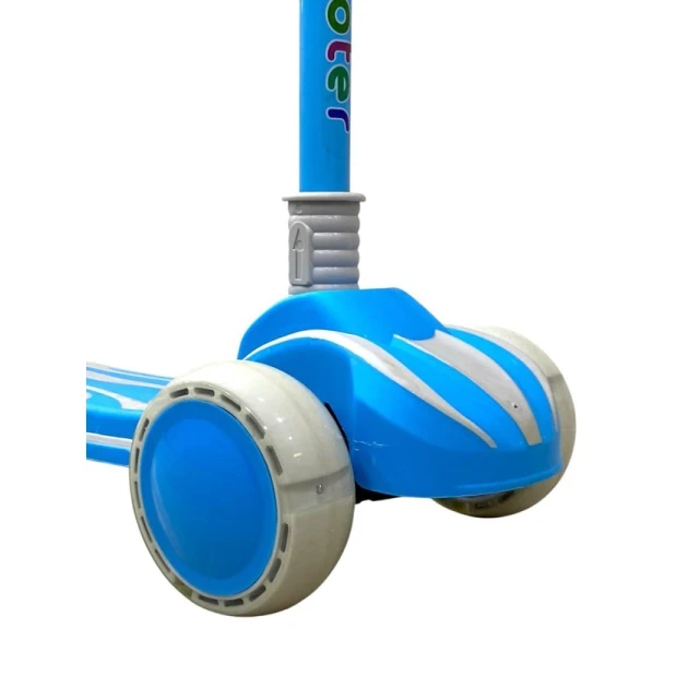 Детский самокат Scooter N368, голубой Детский самокат Scooter N368, голубой