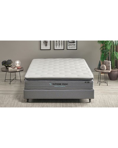 Döşək Yataş Supreme Pedic, ağ, 90х200 sm