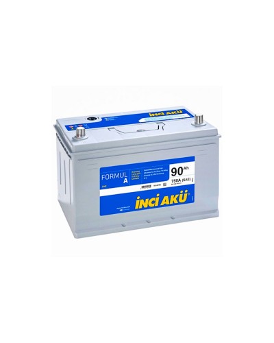 Avtomobil akkumulyatoru İnci Akü (SAE), 90Ah , 750A, 12V, R+