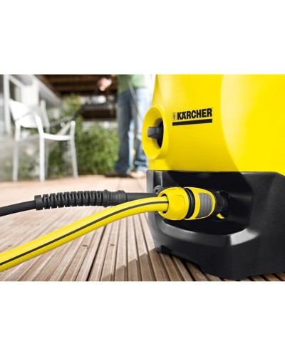 Yüksək təzyiqli yuyucu maşın qoşulma dəsti və başlıq ilə Karcher K 4 Compact + FJ 10 C