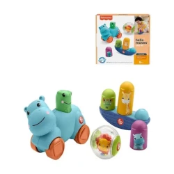 Развивающая игрушка Fisher-Price Play Kit Hello Moves, интерактивная, с 9 месяцев, пластик, разноцветный