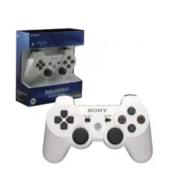 Джойстик PS3 с белым кабелем