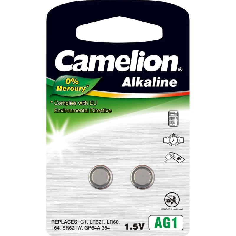 Батарейка Camelion Alkain AG1 LR60 Батарейка Camelion Alkain AG1 LR60