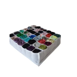 Органайзер 020/42, белый, текстиль, 35x40x10 см