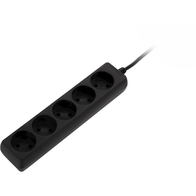 Удлинитель 2E 5XCEE7/17 1.5 м, 5-розеточный, Black (2E-U0510M1.5BK) Удлинитель 2E 5XCEE7/17 1.5 м, 5-розеточный, Black (2E-U0510M1.5BK)