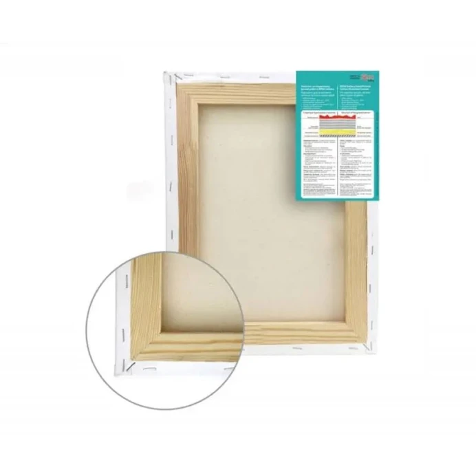 Холст на подрамнике Rosa, 50x50 см, среднее зерно, 360 г/м², хлопок, акрил, белый Холст на подрамнике Rosa, 50x50 см, среднее зерно, 360 г/м², хлопок, акрил, белый