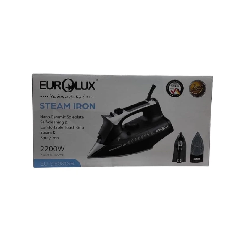 Утюг Eurolux EU-S15081SB Black