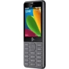 Mobil telefon F+ S240 Dark Grey (4680059760429) Mobil telefon F+ S240 Dark Grey (4680059760429)