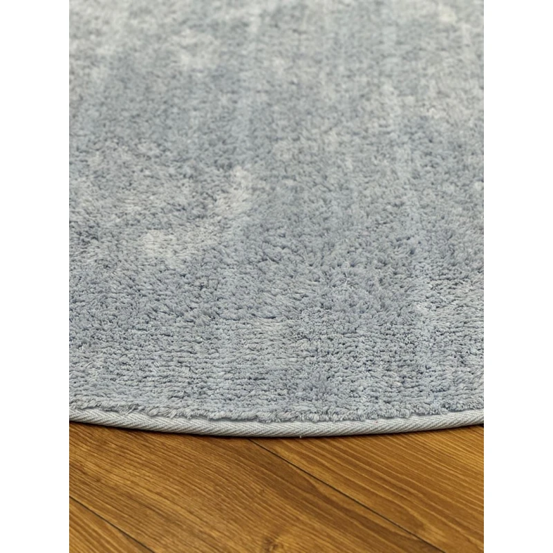 Xalça Natural halı nth_BLUE16Q, 120x120 sm, pambıq, göy Xalça Natural halı nth_BLUE16Q, 120x120 sm, pambıq, göy