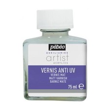 Akril boyalar üçün UV qoruyuculu mat lak Pebeo Varnish Anti UV 75 ml