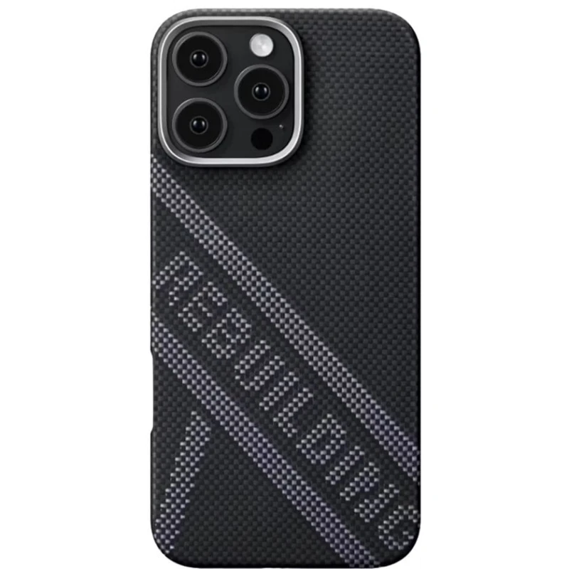 Чехол Pitaka Tactile Woven Black для iPhone 16 Pro