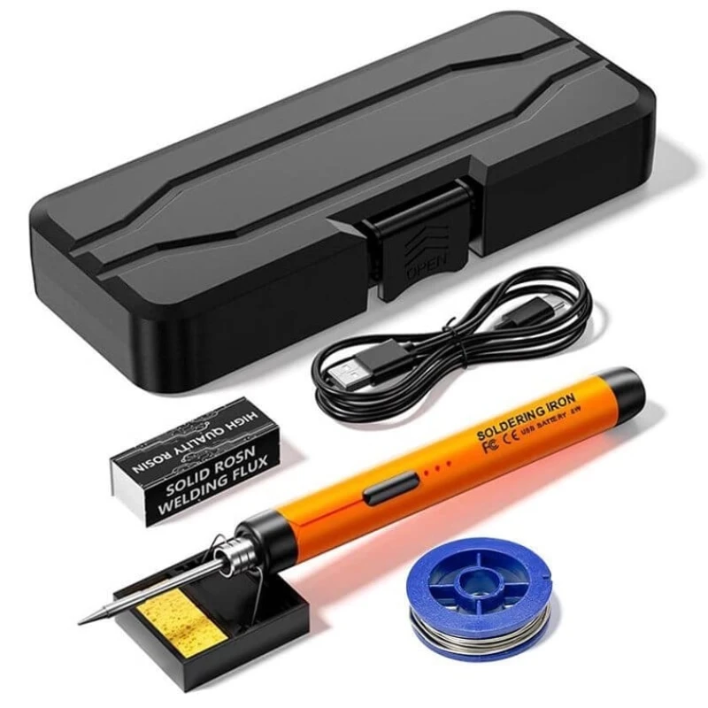 Набор инструментов для пайки Soldering iron 800FF Orange Набор инструментов для пайки Soldering iron 800FF Orange