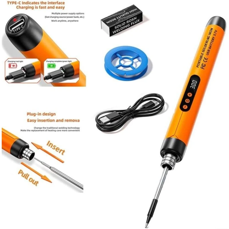 Набор инструментов для пайки Soldering iron 800FF Orange Набор инструментов для пайки Soldering iron 800FF Orange