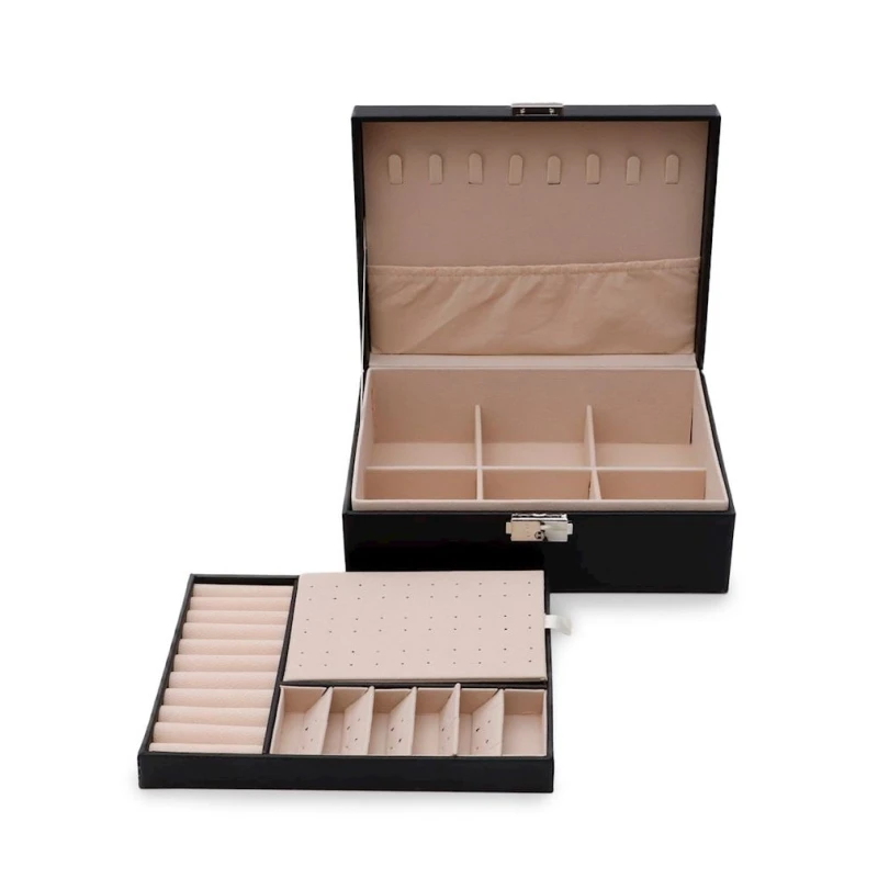 Органайзер Hom-me Count 105219, 17x22x9 см, полиуретановая кожа, черный