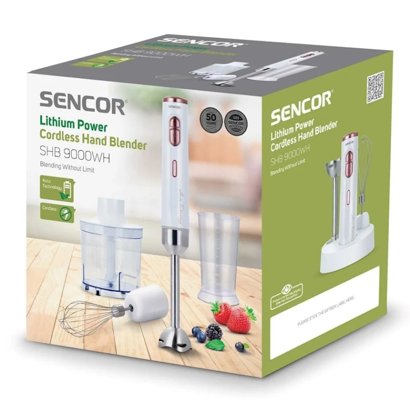 Salınma blender Sencor SHB 9000WH Cordless