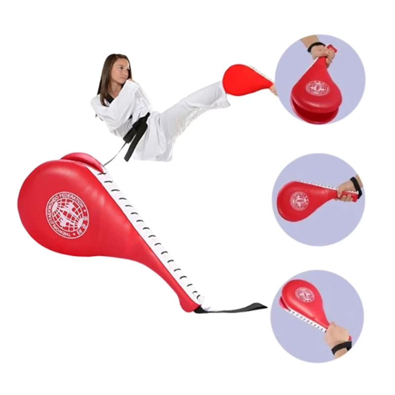 Лапа-ракетка для тхэквондо KS1116, красная