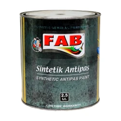 Антикоррозионная краска Fab boya, голубая, 2.5 л