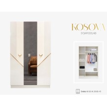 Şkaf Kosova3, 120x200x45 sm, yerli istehsal - AL-61