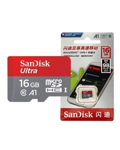 Yaddaş kartı SanDisk 16Gb microSD UHS-U1A1