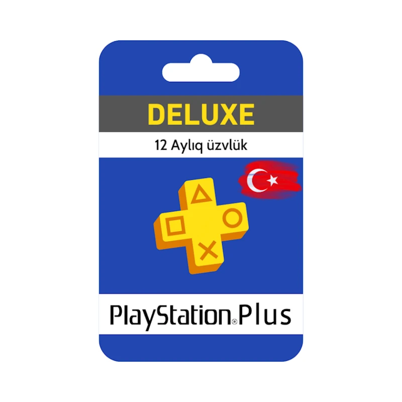 Подписка Sony PS Plus Deluxe (PSN Турция, PS4/PS5) на 12 месяцев Подписка Sony PS Plus Deluxe (PSN Турция, PS4/PS5) на 12 месяцев