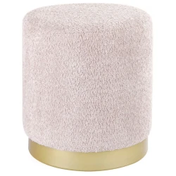 Пуфик 67, ткань, розовый, 40x35x35 см