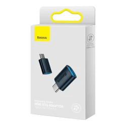 Адаптер-переходник Baseus Ingenuity Series Mini OTG Adaptor Type-C to USB-A 3.1 Black (ZJJQ000001)