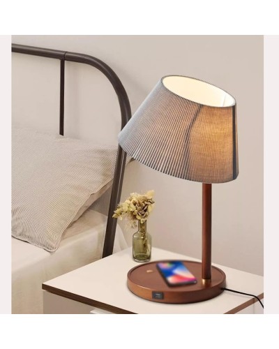 Simsiz şarj ilə masaüstü lampa INM1017, 46x23 sm