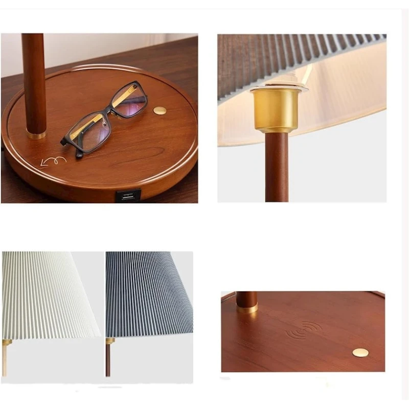 Simsiz şarj ilə masaüstü lampa INM1017, 46x23 sm