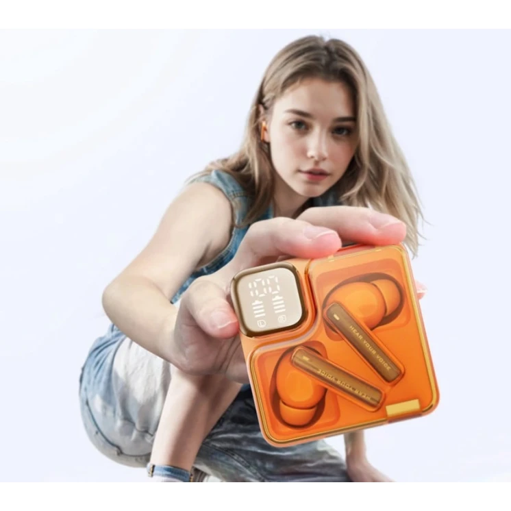 Беспроводные наушники QCY MeloBuds Neo Orange