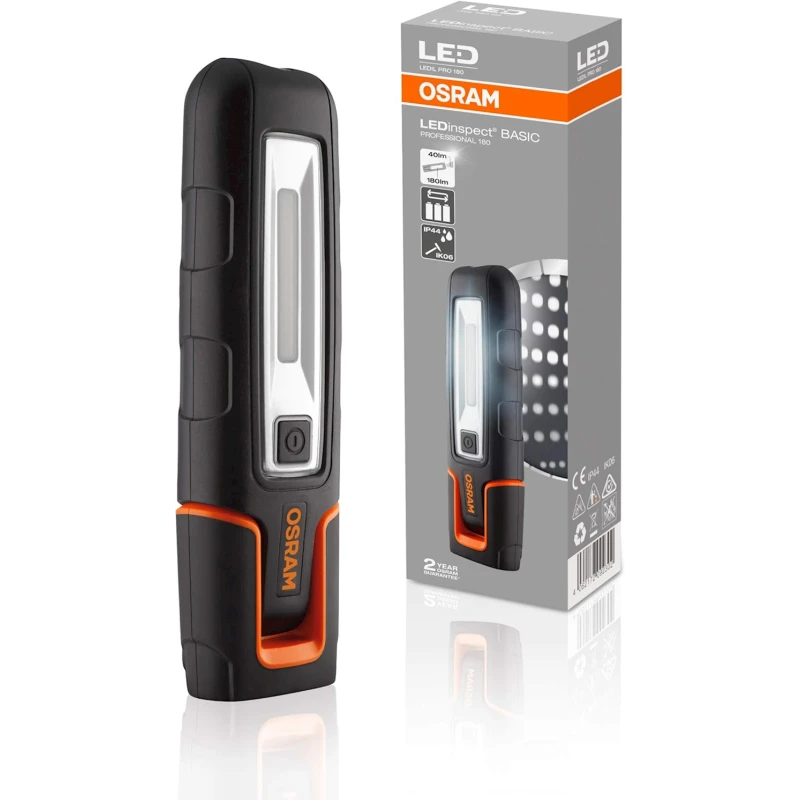 Фонарь Osram LEDinspect basic Professional 180, черный Фонарь Osram LEDinspect basic Professional 180, черный