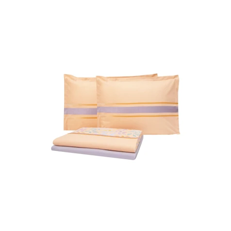 Комплект постельного белья Yataş Ellen, пике 160x220 см, простыня 100x200x36 см, наволочка 50x70 см, односпальный, хлопок, разноцветный Комплект постельного белья Yataş Ellen, пике 160x220 см, простыня 100x200x36 см, наволочка 50x70 см, односпальный, хлопок, разноцветный