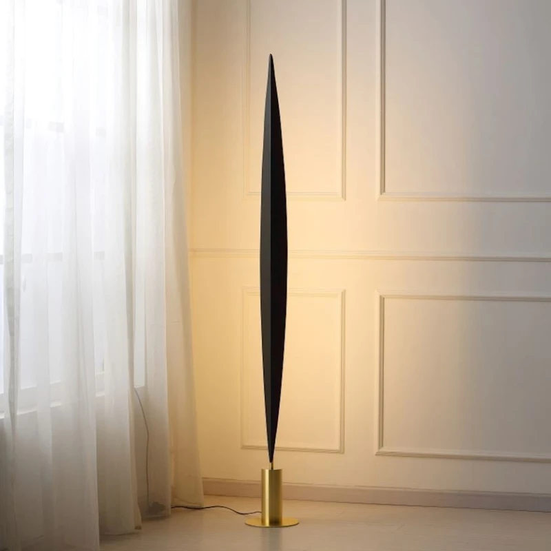 Напольный светильник Lustore LFL047, черный/золотистый Напольный светильник Lustore LFL047, черный/золотистый