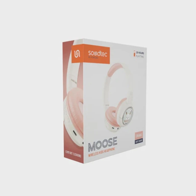 Беспроводные наушники Porodo Soundtec Moose Wireless Kids Headphone