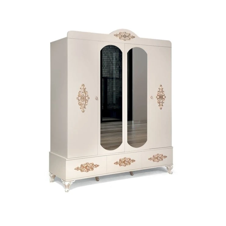 Шкаф Art Mebel Art-140-50, бежевый, 200х140х47 см Шкаф Art Mebel Art-140-50, бежевый, 200х140х47 см