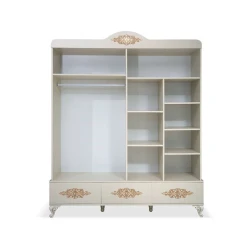 Шкаф Art Mebel Art-140-50, бежевый, 200х140х47 см Шкаф Art Mebel Art-140-50, бежевый, 200х140х47 см