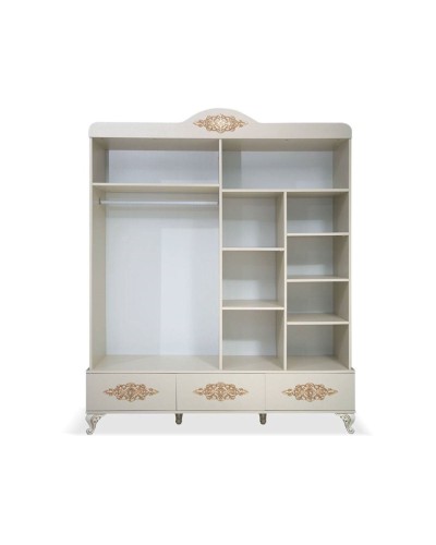 Şkaf Art Mebel Art-140-50, bej, 200х140х47 sm